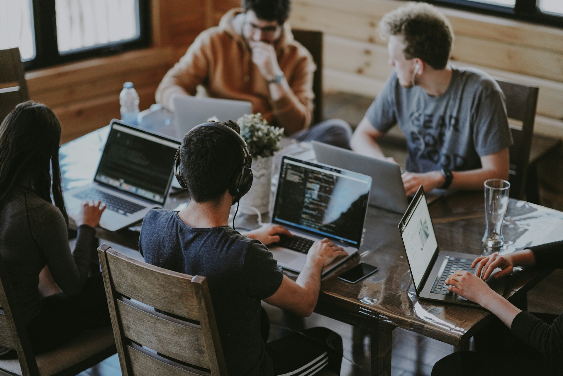 Spygar software development team workspace